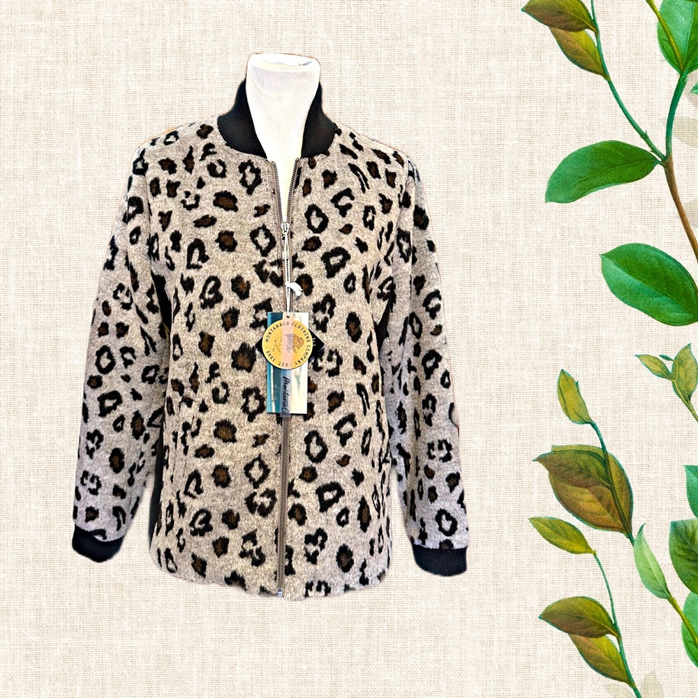 MontanaCo Cheetah Print Jacket